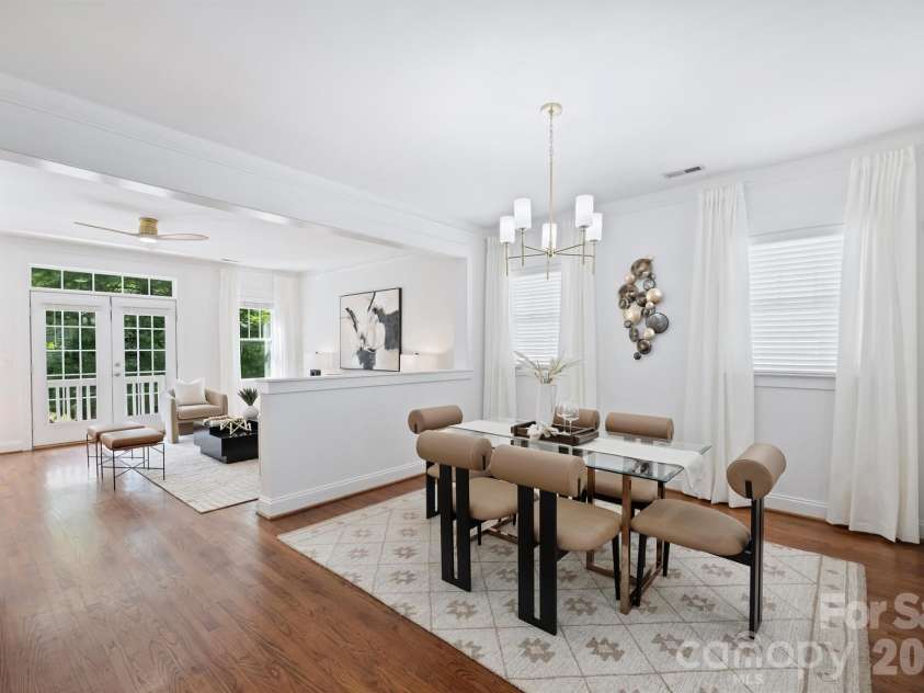 1916 Lela Avenue, Charlotte, NC 28208.  MLS# CAR4375343, YatesRealty ID 29478. Dining area