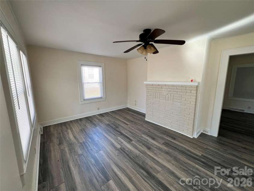 615 Arlington Avenue, Albemarle, NC 28001.  MLS# CAR4341299, YatesRealty ID 2948. Living Room