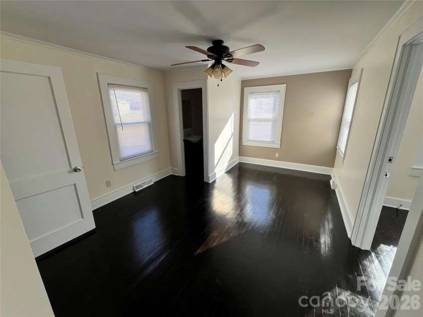 615 Arlington Avenue, Albemarle, NC 28001.  MLS# CAR4341299, YatesRealty ID 2948. Primary Bedroom with 1/2 bath