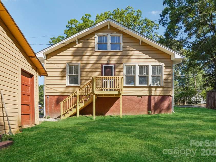 705 Lancaster Avenue, Monroe, NC 28112.  MLS# CAR4288076, YatesRealty ID 29487. REAR Cont'd
