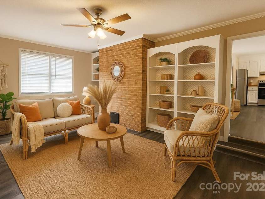 125 Circle Drive, Mount Holly, NC 28120.  MLS# CAR4276850, YatesRealty ID 29490. Virtually furnished