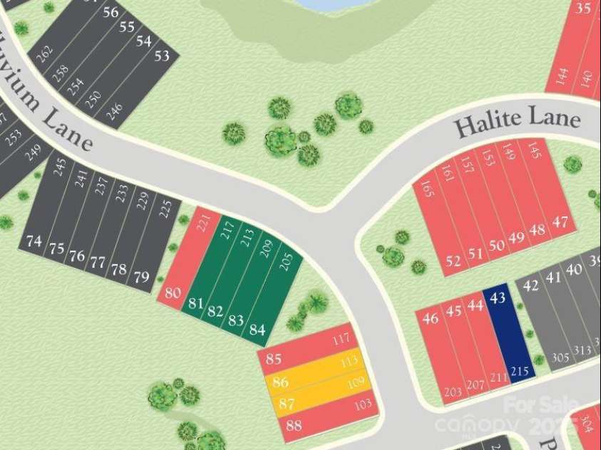 205 Alluvium Lane, Waxhaw, NC 28173.  MLS# CAR4283141, YatesRealty ID 29498. Homesite 84