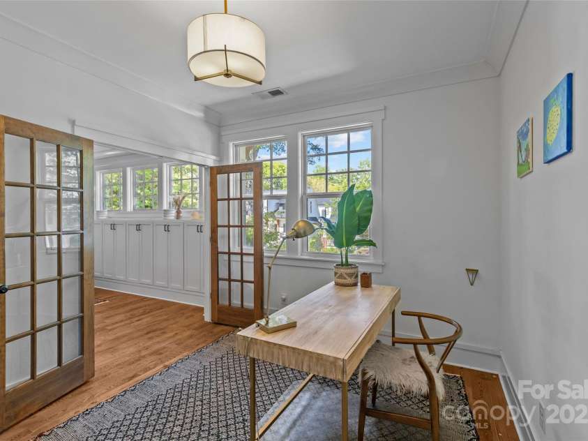 2614 Chesterfield Avenue, Charlotte, NC 28205.  MLS# CAR4305370, YatesRealty ID 2950. Office / Guest Bedroom