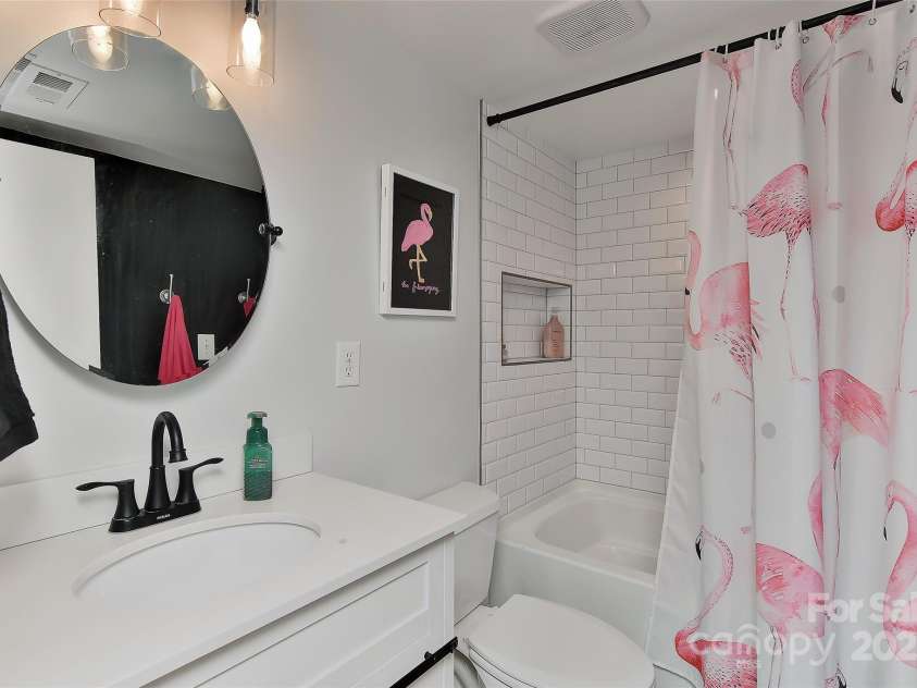 51 Old Post Road, Lake Wylie, SC 29710.  MLS# CAR4207674, YatesRealty ID 2950. Totally renovated Full bath on lower level in basement!