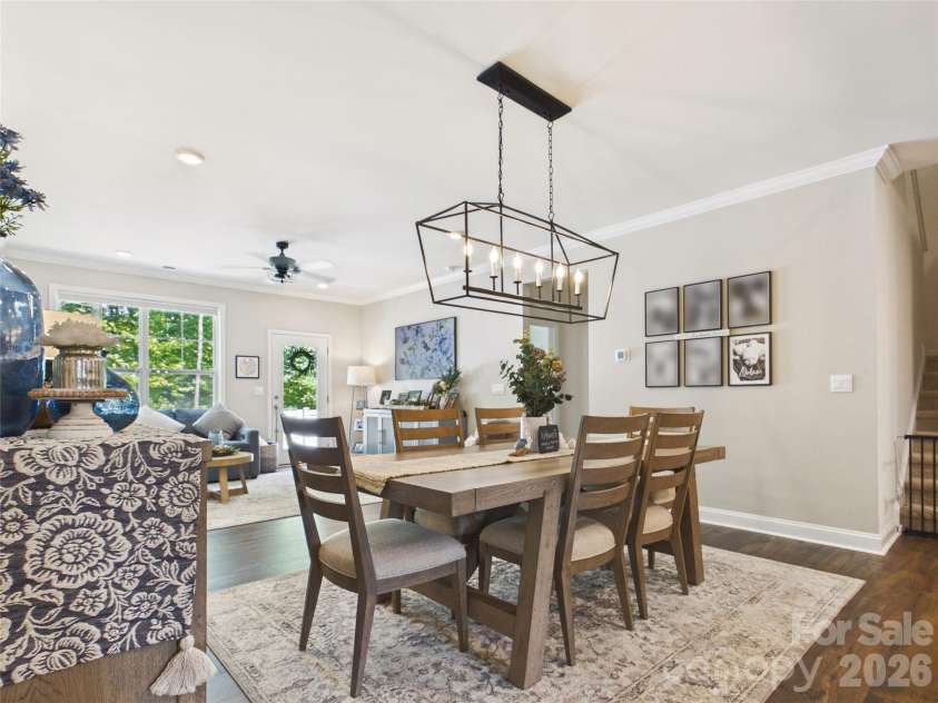 7880 Iron Road, Sherrills Ford, NC 28673.  MLS# CAR4390422, YatesRealty ID 29501. Generous dining area