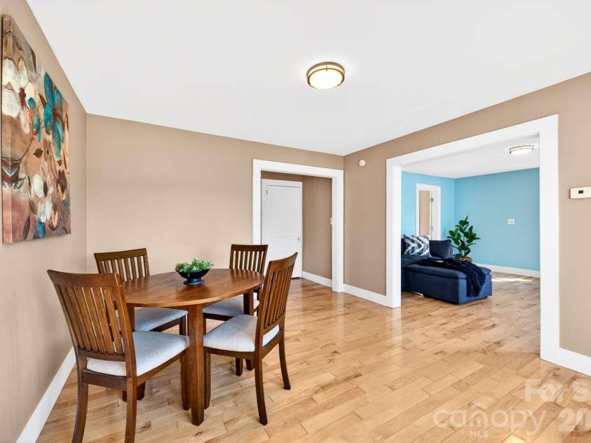 440 Carolina Avenue, Brevard, NC 28712.  MLS# CAR4390978, YatesRealty ID 29504. Dining Area