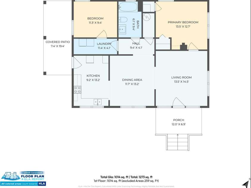 440 Carolina Avenue, Brevard, NC 28712.  MLS# CAR4390978, YatesRealty ID 29504. Floor Plan