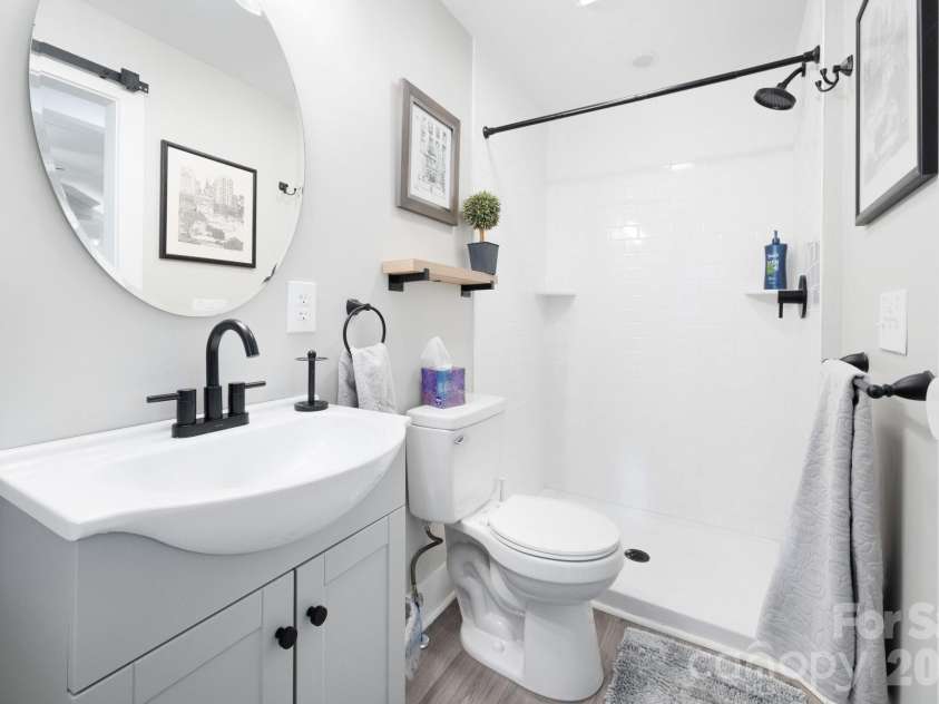 16 Cottage Drive, Asheville, NC 28805.  MLS# CAR4391836, YatesRealty ID 29507. Bathroom Vanity with Storage
