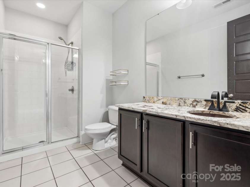 807 Herrons Ferry Road, Rock Hill, SC 29730.  MLS# CAR4263861, YatesRealty ID 29511. Lower level full bath