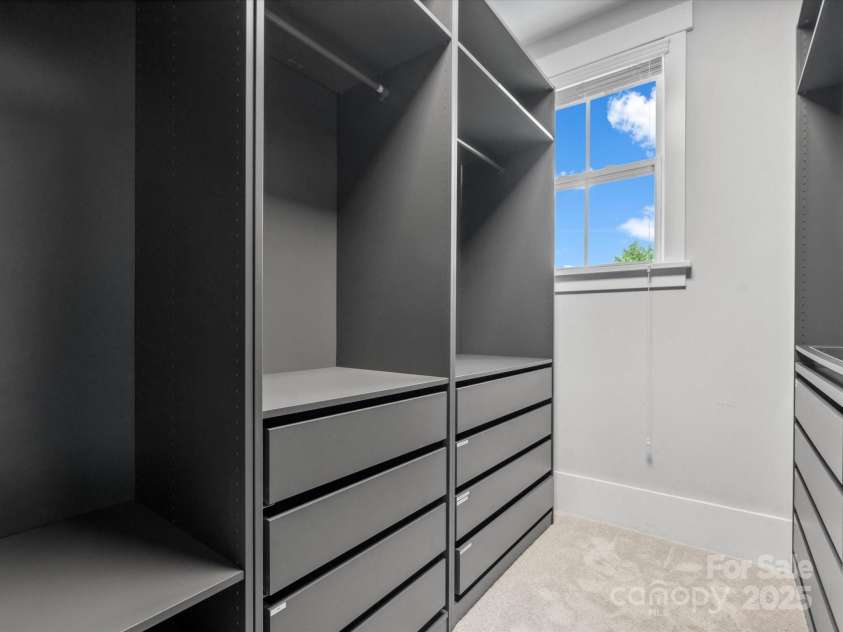 807 Herrons Ferry Road, Rock Hill, SC 29730.  MLS# CAR4263861, YatesRealty ID 29511. Primary closet with built-in system