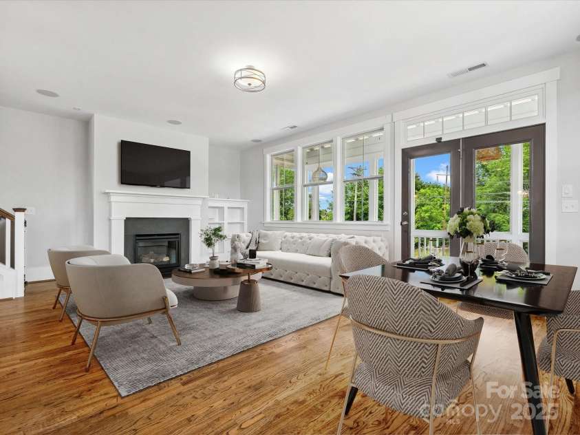 807 Herrons Ferry Road, Rock Hill, SC 29730.  MLS# CAR4263861, YatesRealty ID 29511. Virtually staged living room