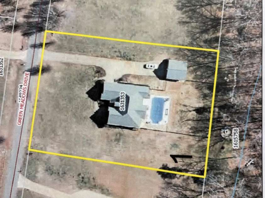 167 Green Meadows Drive, Forest City, NC 28043.  MLS# CAR4391190, YatesRealty ID 29514. 