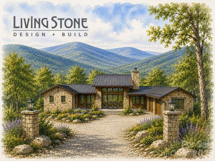488 Warbler Lane, Black Mountain, NC 28711.  MLS# CAR4361042, YatesRealty ID 29523. Exceptional 4.22-acre homesite in Creston, offering the perfect setting for your custom mountain retreat by Living Stone Design + Build.