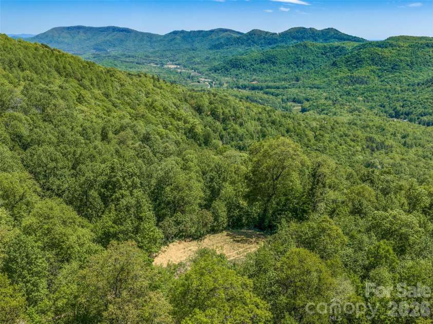 488 Warbler Lane, Black Mountain, NC 28711.  MLS# CAR4361042, YatesRealty ID 29523. Exceptional buildable homesite with a spacious, level building pad and breathtaking year-round mountain views.