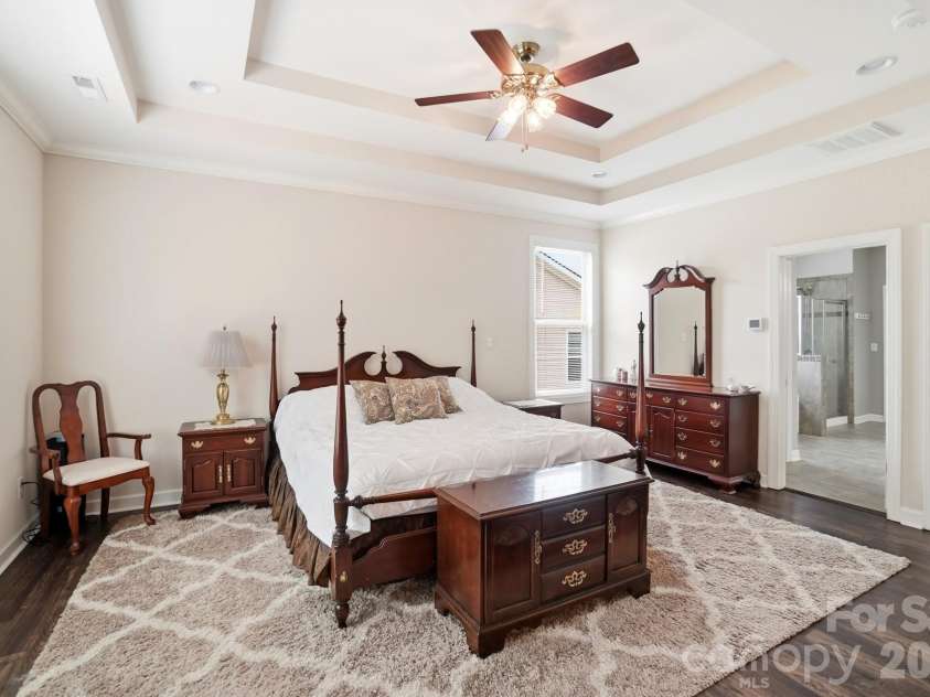 1385 Cilantro Court, Tega Cay, SC 29708.  MLS# CAR4391171, YatesRealty ID 29526. Primary Bedroom