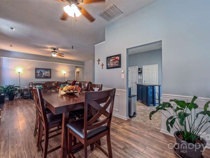 3693 Stonefield Street, Concord, NC 28027.  MLS# CAR4312117, YatesRealty ID 2953. Dining Room 