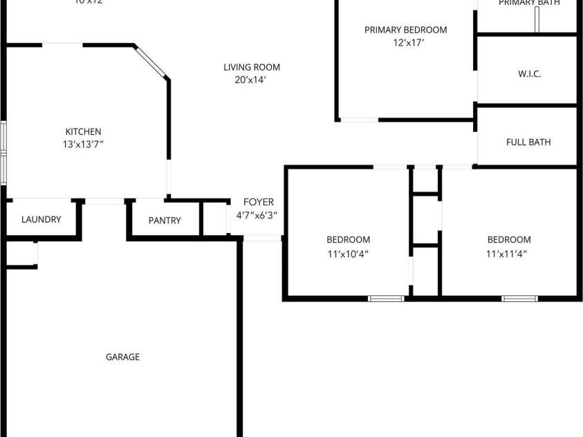 3693 Stonefield Street, Concord, NC 28027.  MLS# CAR4312117, YatesRealty ID 2953. Floor Plan