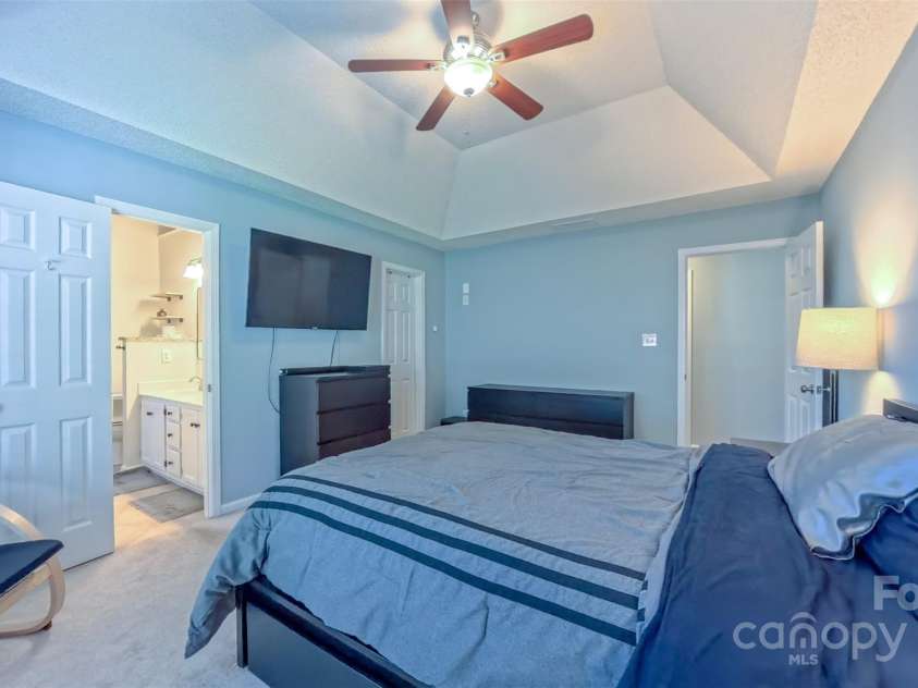 3693 Stonefield Street, Concord, NC 28027.  MLS# CAR4312117, YatesRealty ID 2953. Master Bedroom 