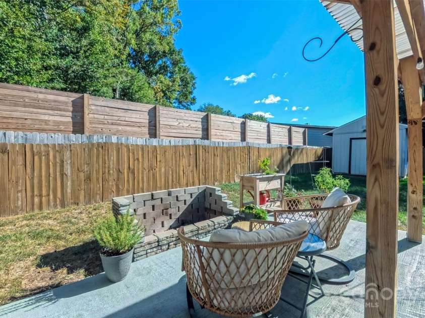 3693 Stonefield Street, Concord, NC 28027.  MLS# CAR4312117, YatesRealty ID 2953. Private Back Yard