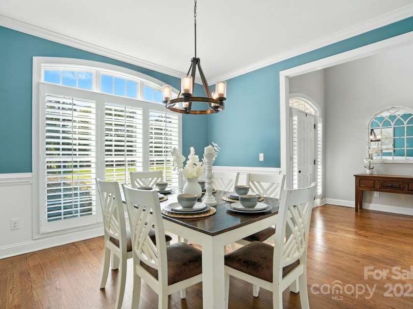 7006 Nesbit Road, Waxhaw, NC 28173.  MLS# CAR4297679, YatesRealty ID 29535. Dining Room