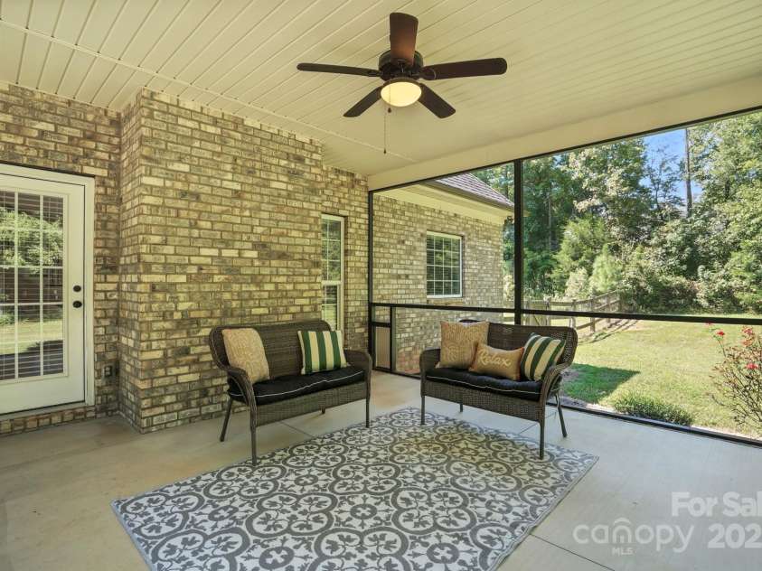 7006 Nesbit Road, Waxhaw, NC 28173.  MLS# CAR4297679, YatesRealty ID 29535. Screened-in Porch