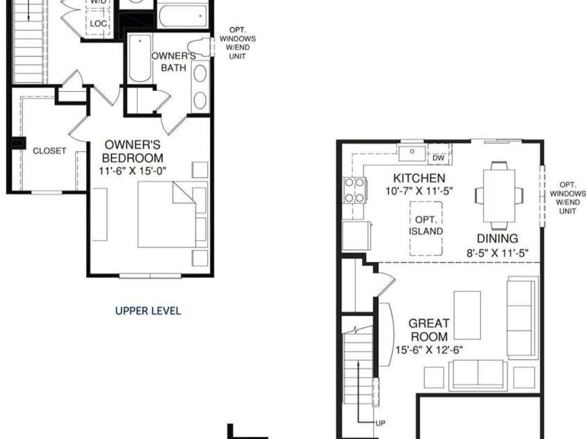 3906-2 15TH Street Drive, Hickory, NC 28601.  MLS# CAR4392302, YatesRealty ID 29537. Poplar Floor plan