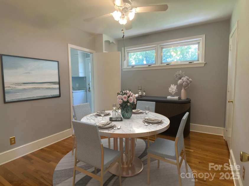 1017 Andover Road, Charlotte, NC 28211.  MLS# CAR4273668, YatesRealty ID 29546. Virtually Staged