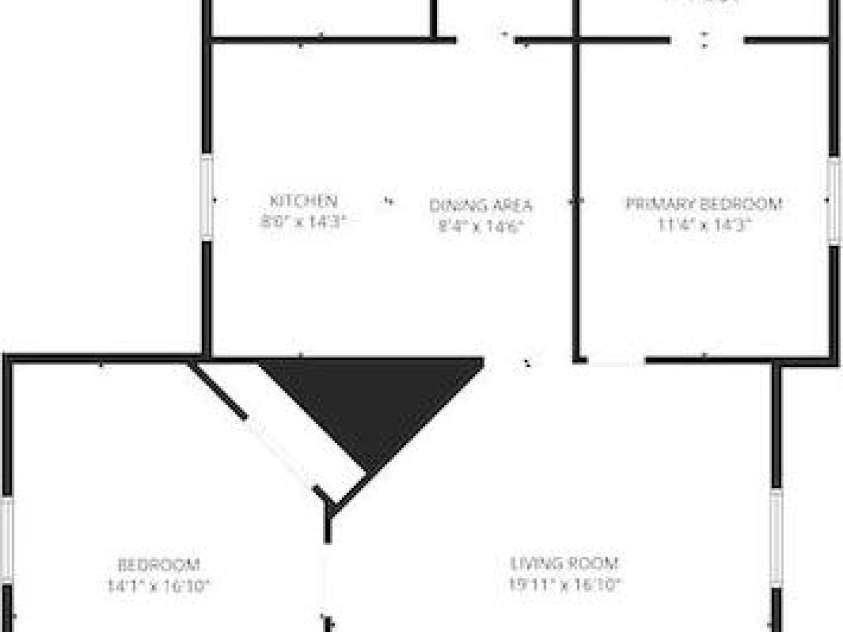 314 Weldon Street, Gastonia, NC 28052.  MLS# CAR4392699, YatesRealty ID 29546. Floor Plan
