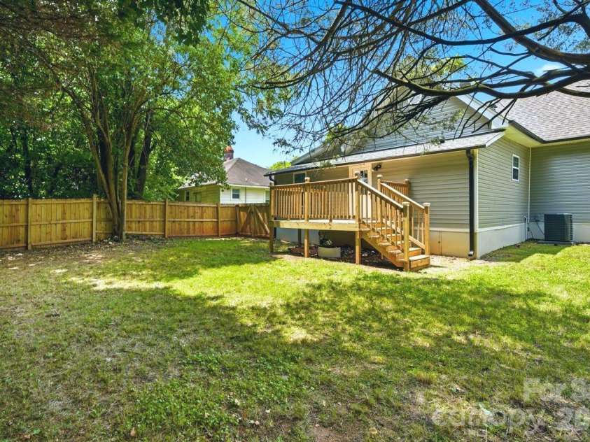 314 Weldon Street, Gastonia, NC 28052.  MLS# CAR4392699, YatesRealty ID 29546. Under the Deck Storage
