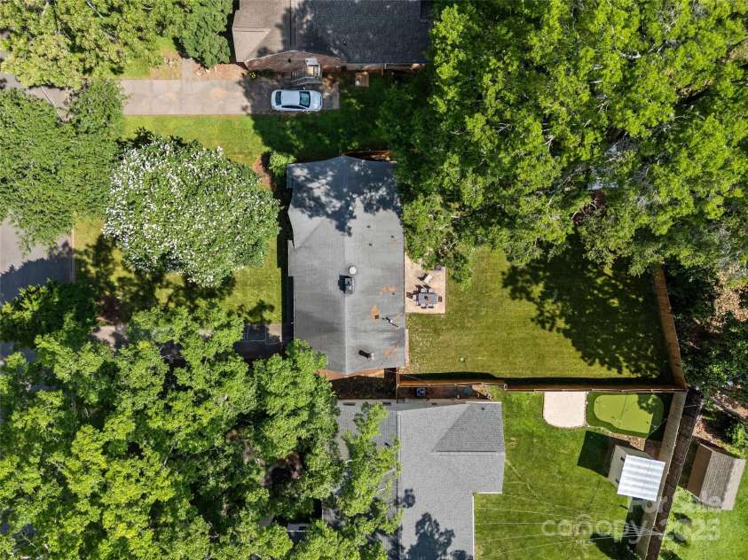 5329 Valley Forge Road, Charlotte, NC 28210.  MLS# CAR4269436, YatesRealty ID 29548. Drone Shot