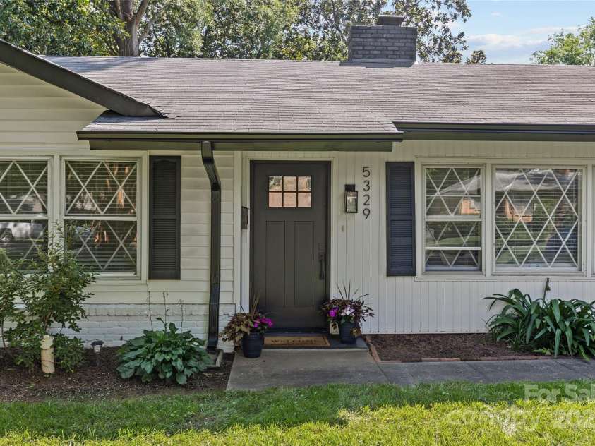 5329 Valley Forge Road, Charlotte, NC 28210.  MLS# CAR4269436, YatesRealty ID 29548. Front Door / Entry