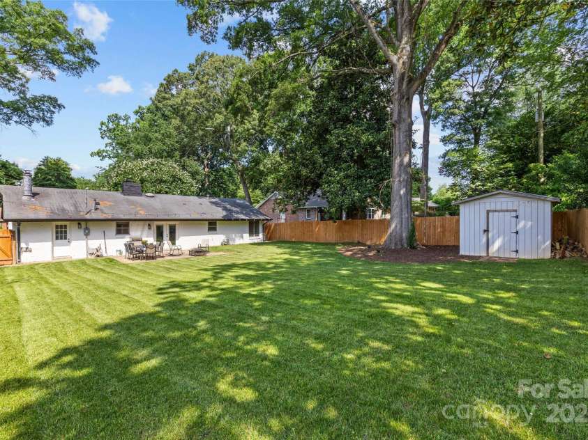 5329 Valley Forge Road, Charlotte, NC 28210.  MLS# CAR4269436, YatesRealty ID 29548. Storage Shed to Convey