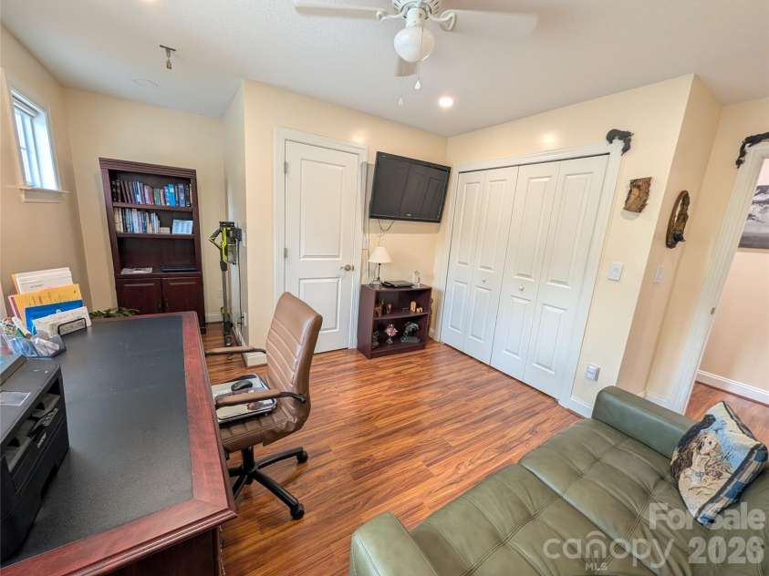 65 Foxden Drive, Fletcher, NC 28732.  MLS# CAR4389530, YatesRealty ID 29552. Two closets for storage