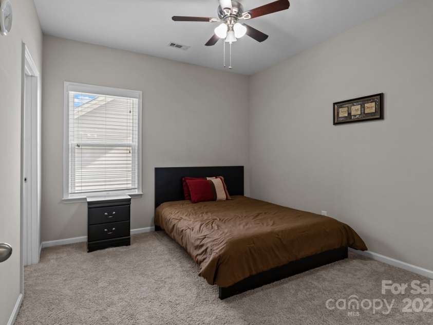 9426 Hightower Oak Street, Huntersville, NC 28078.  MLS# CAR4279151, YatesRealty ID 29552. Bedroom 3 upstairs