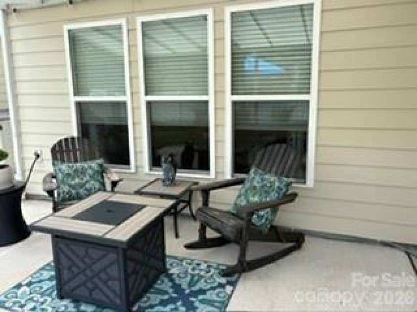 2614 Lochview Street, Fort Mill, SC 29715.  MLS# CAR4380385, YatesRealty ID 29553. Back Patio