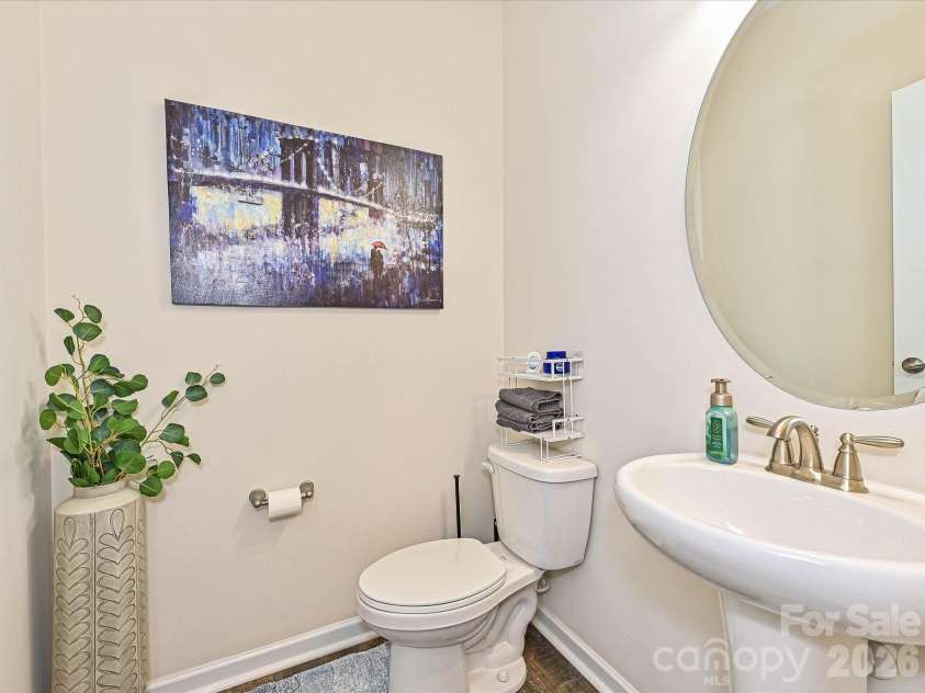 2614 Lochview Street, Fort Mill, SC 29715.  MLS# CAR4380385, YatesRealty ID 29553. Half Bath
