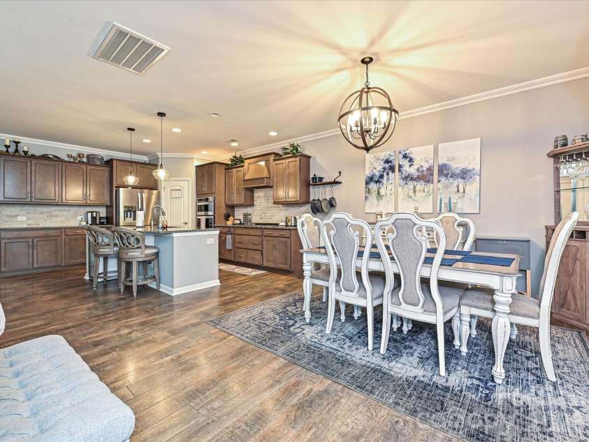 2614 Lochview Street, Fort Mill, SC 29715.  MLS# CAR4380385, YatesRealty ID 29553. Kitchen and Dining