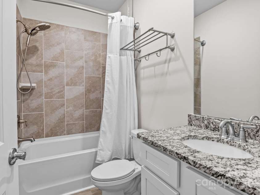190 Susannah Street, Troutman, NC 28166.  MLS# CAR4283522, YatesRealty ID 29557. Guest bath