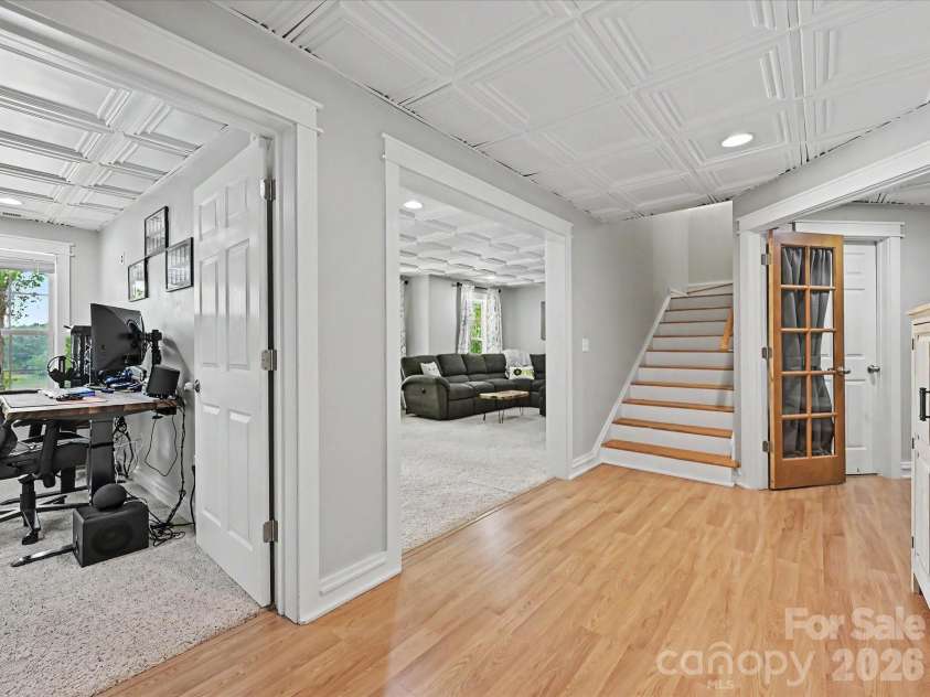 186 Valley 1 Drive, Winnsboro, SC 29180.  MLS# CAR4379312, YatesRealty ID 29560. Basement Landing