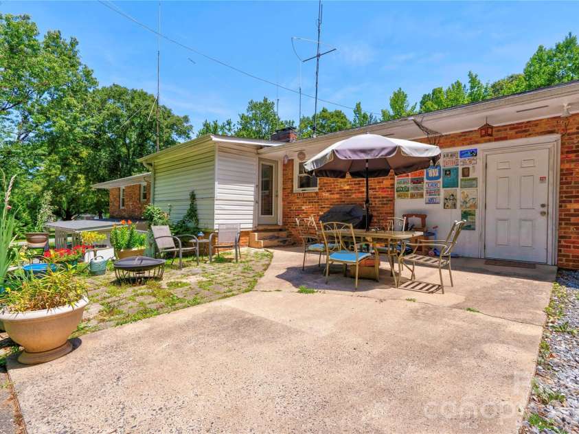 110 Greene Drive, Shelby, NC 28150.  MLS# CAR4389404, YatesRealty ID 29565. Rear Patio