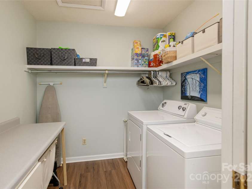 230 Foxwood Drive, Hendersonville, NC 28791.  MLS# CAR4255865, YatesRealty ID 29566. Laundry Room - Main level