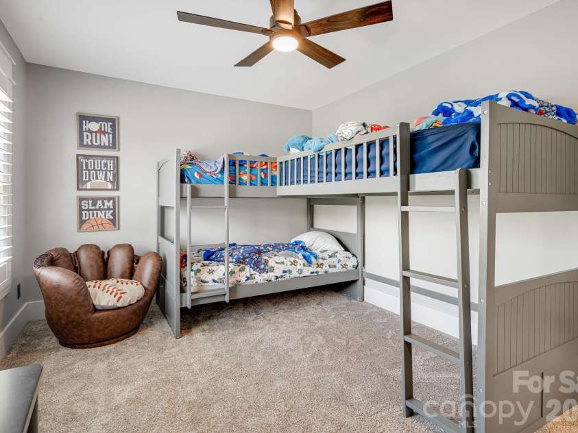 163 Northview Drive, Hendersonville, NC 28791.  MLS# CAR4390968, YatesRealty ID 29570. 2nd floor bedroom
