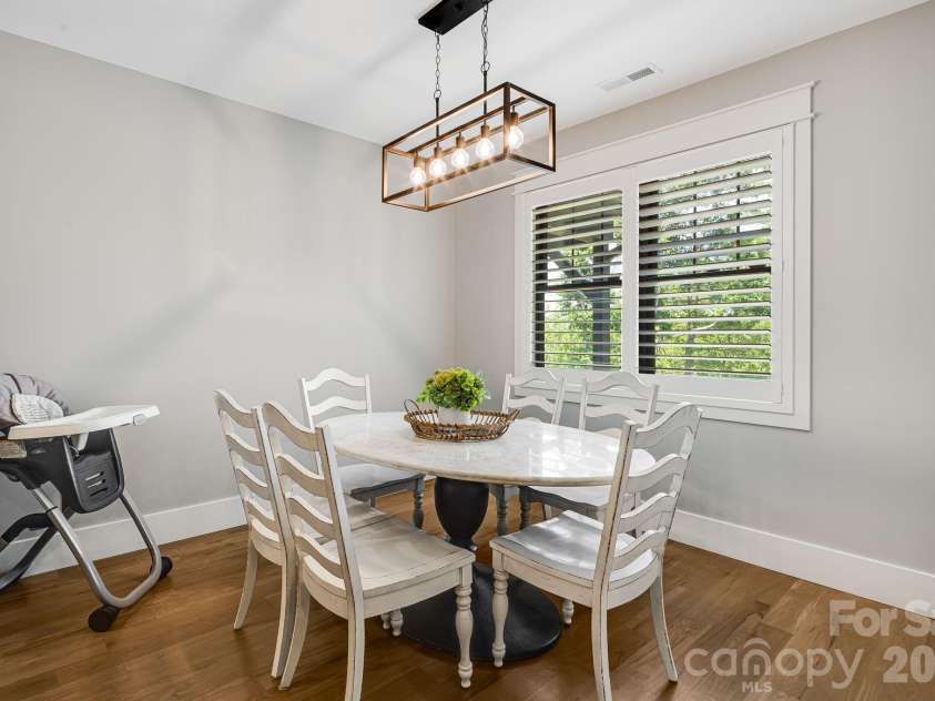 163 Northview Drive, Hendersonville, NC 28791.  MLS# CAR4390968, YatesRealty ID 29570. Dining