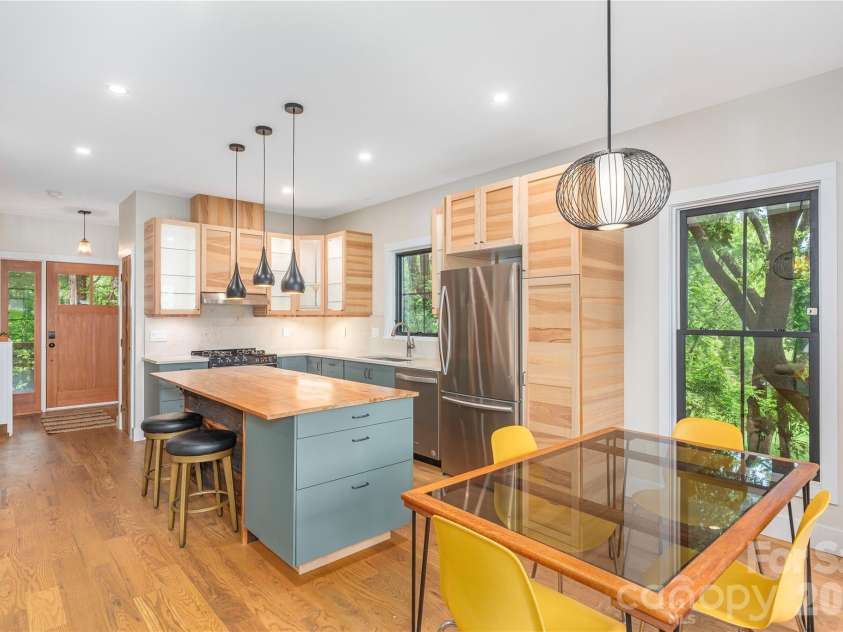 5 Grove Street, Weaverville, NC 28787.  MLS# CAR4381525, YatesRealty ID 29576. Kitchen