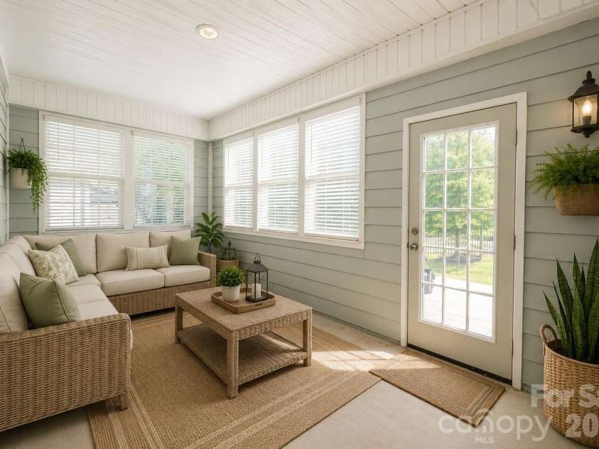 1106 Eddisbury Cove, Waxhaw, NC 28173.  MLS# CAR4380010, YatesRealty ID 29578. Screen porch