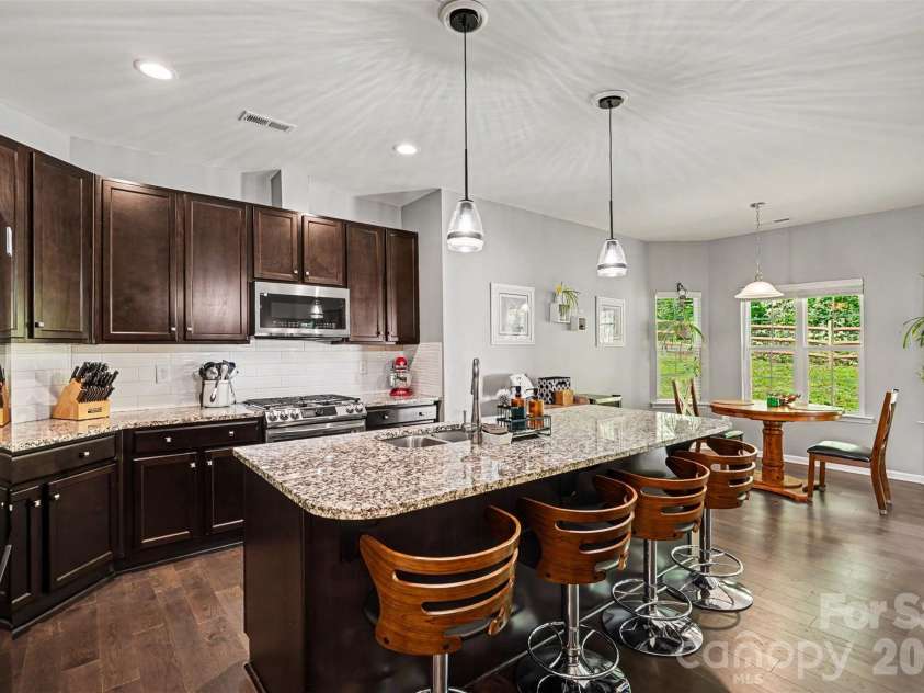 12301 Flatbush Drive, Huntersville, NC 28078.  MLS# CAR4382119, YatesRealty ID 29579. Gourmet Kitchen with Oversized Island
