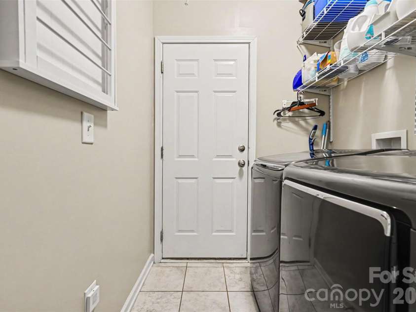 12301 Flatbush Drive, Huntersville, NC 28078.  MLS# CAR4382119, YatesRealty ID 29579. Laundry Room