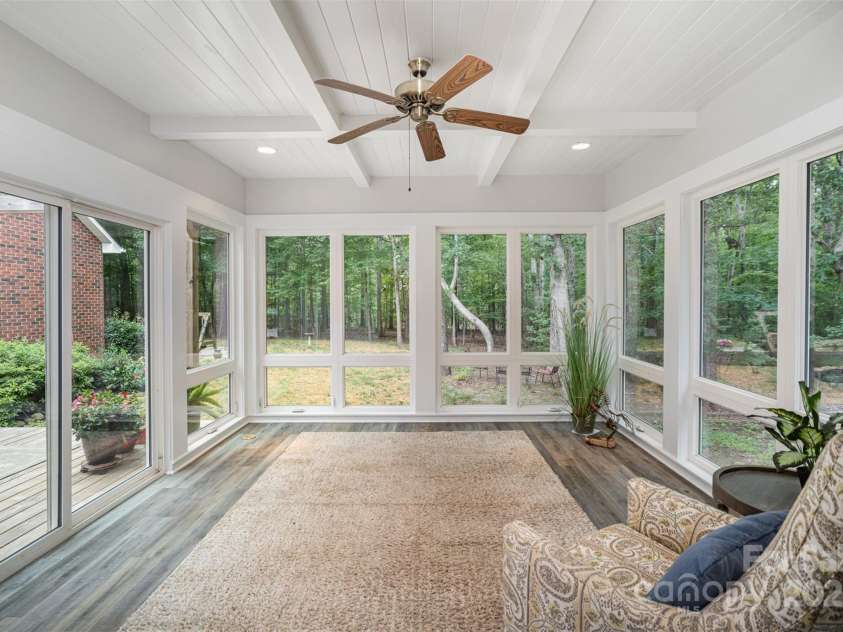 7408 Mockingbird Lane, Waxhaw, NC 28173.  MLS# CAR4271688, YatesRealty ID 29579. Sunroom