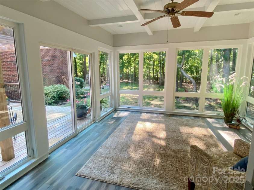 7408 Mockingbird Lane, Waxhaw, NC 28173.  MLS# CAR4271688, YatesRealty ID 29579. Sunroom