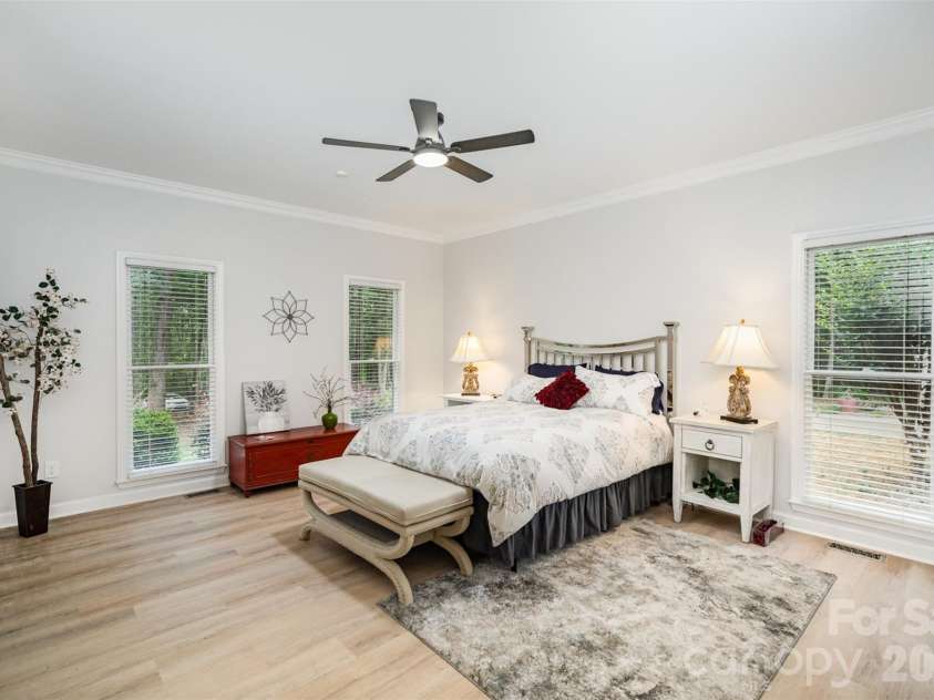 7408 Mockingbird Lane, Waxhaw, NC 28173.  MLS# CAR4335710, YatesRealty ID 29579. Primary Bedroom on the Main Floor